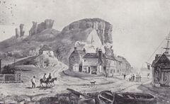 Castle Street and Castle Hill c1820